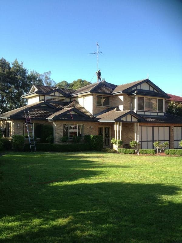 Roof before roofing work in Sydney