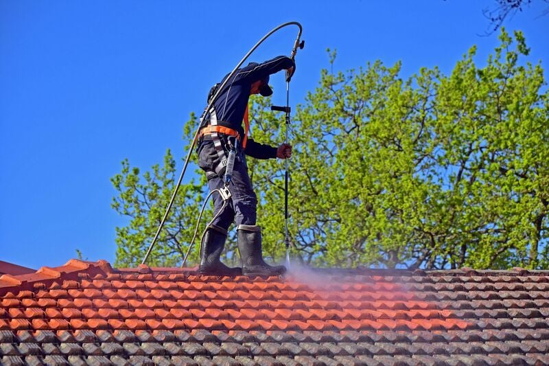 Professional Roof Cleaning in Roseville - High Pressure Wash