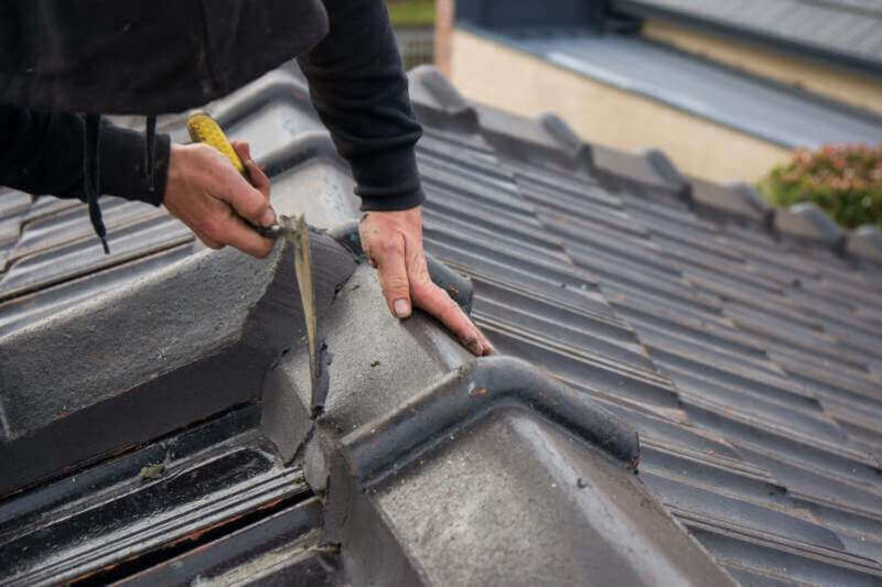 Empire Roofing team carrying out roofing work